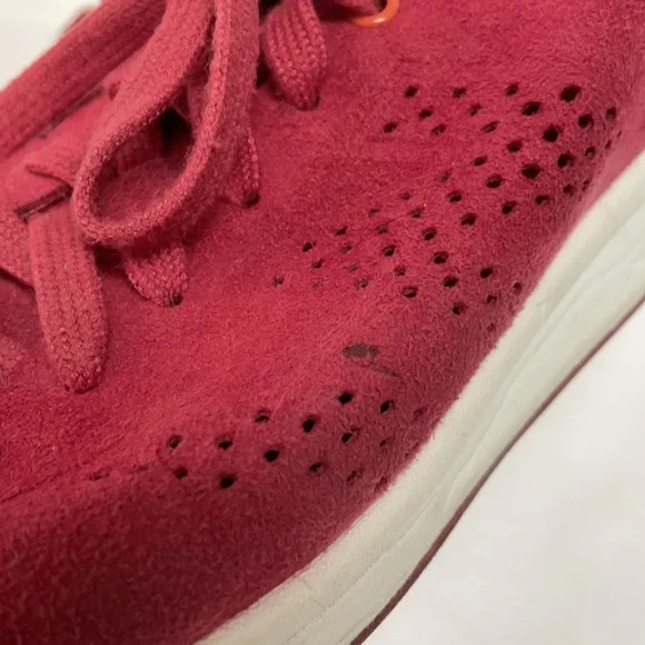 NEW BALANCE 300 Reenginered Rev-Lite Sneakers Pink Suede Size 9 - Picture 8 of 8